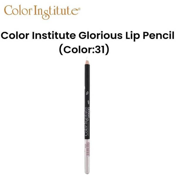 Color Institute Glorious Lip Pencil in Shade 31 for Precise Lip Contouring and Definition
