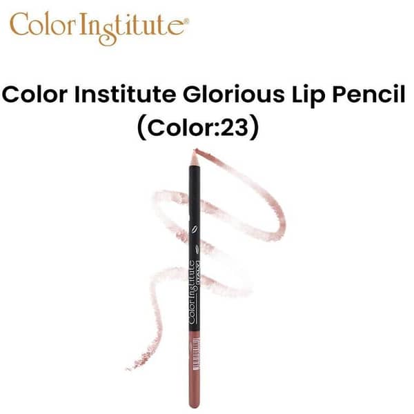 Color Institute Glorious Lip Pencil in Shade 23 for Precise Application and Bold Lips