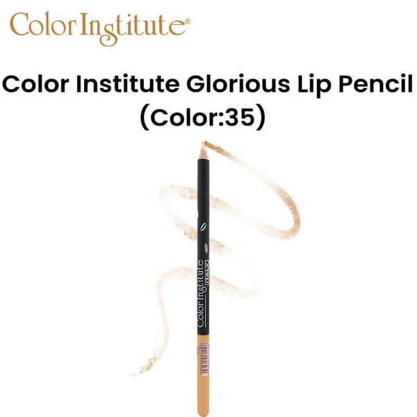 Color Institute Lip Pencil - Glorious (Shade: 35) for Precise Application and Defined Lips