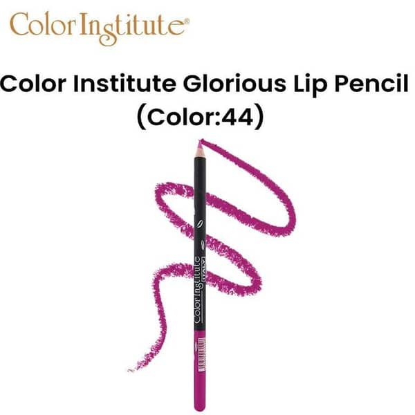 Color Institute Lip Pencil Glorious in Color 44 for Precise Application and Vibrant Lips
