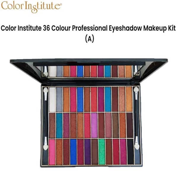 Color Institute 36 Colour Professional Eyeshadow Makeup Kit (A)