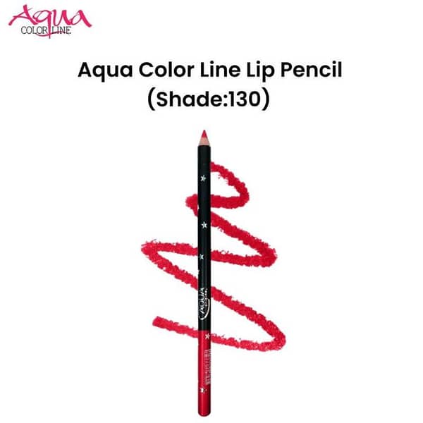 Aqua Color Line Lip Pencil (Shade:130)