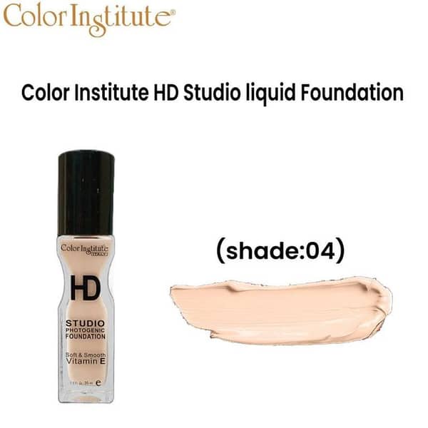 Color Institute HD Studio Liquid Foundation in Shade 04