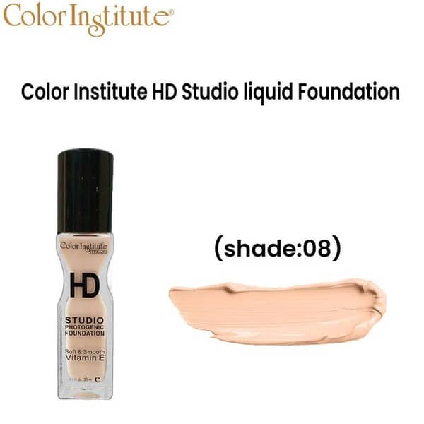 Color Institute HD Studio Liquid Foundation in Shade 08