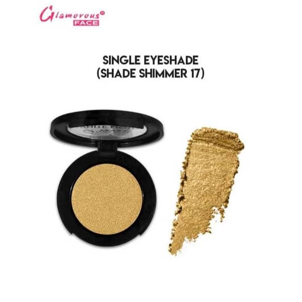 Glamorous Face Single Eyeshadow - Shade 17 for Vibrant Color and Smooth Application