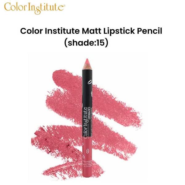 Color Institute Matte Lipstick Pencil - Shade 15