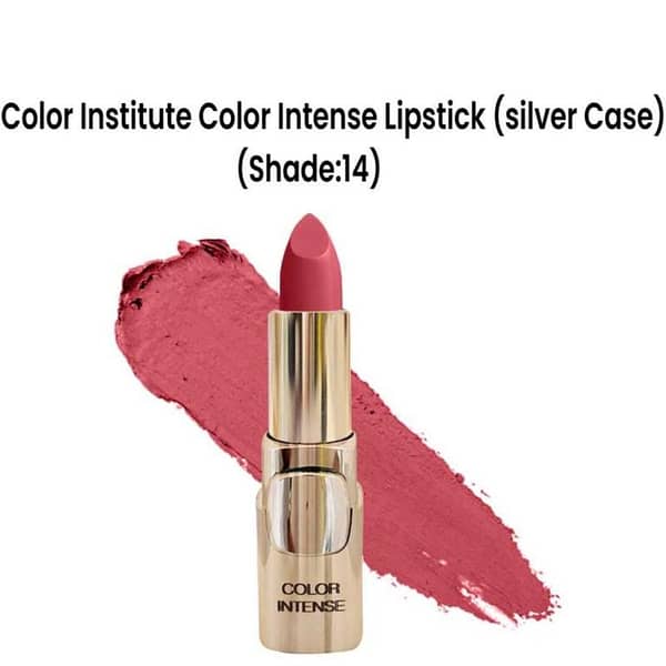 Color Institute Color Intense Lipstick (silver Case) (Shade:14)