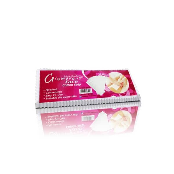Glamorous Face Wax Cloth Strips Small