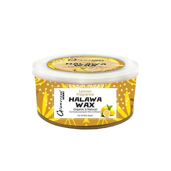 Glamorous Face Halawa Wax 300 GM (Lemon)
