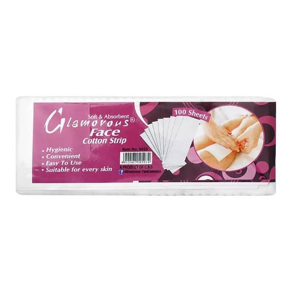 Glamourous Face Wax Cloth Strip Large
