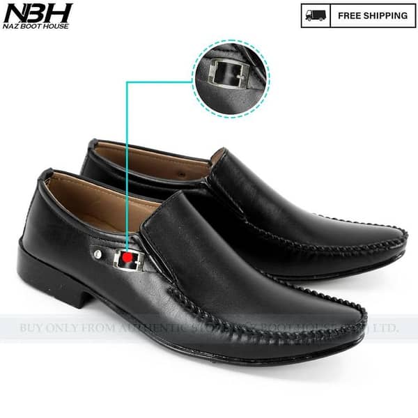 NBH Shoes For Men Leather - Formal Shoes For Men - Non Slip Formal Shoes For Boys - Shoes Formal For Paint Coat - Shoes Loafer Style - Perfect Gift For Boys
