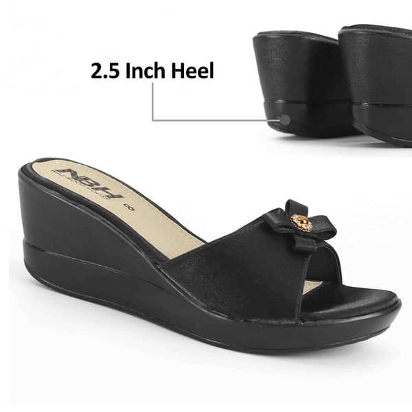 NBH Women’s shoes - Slippers For Women - Single Strap And Comfortable Slippers - Women's Heel Slipper - Ladies Chappal - Comfortable, Durable And Lightweight - House Slippers - Slides For Women.