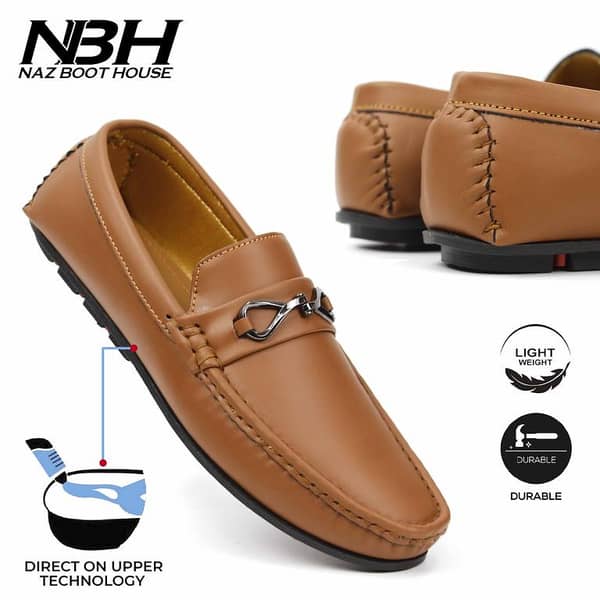 NBH Shoes For Men - Slip On Shoes - Formal Shoes For Men - Casual Wear - Loafers -  Comfortable, Durable And Lightweight Shoes.