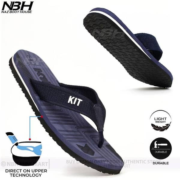 Slippers For Men - Non Slip Flip Flops For Boys - Comfortable And Lightweight Chappals for Men -  Daily Wear Slippers For Boys - Perfect Gift For Boys