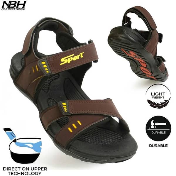 NBH Sandals For Men - Imported Multi Straps Casual Sandals For Boys - Sport Sandals Comfortable And Durable Sandal For Boy - Shoes for Men - Chappal - Perfect Gift For Boys