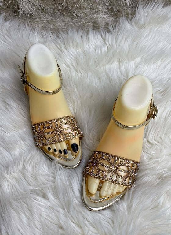 NBH Sandals For Girls - Sendals For Girls Stylish Heels - Chappal For Women - Shoes For Women - Fancy Ladies Chappal - Comfortable Chappal for Girls - Perfect Gifts For Girls On Birthday