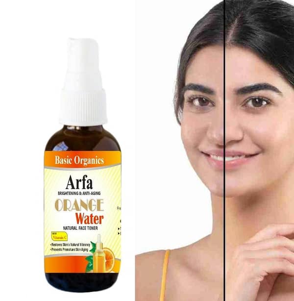 Arfa cosmetics Orange Vitamin C Brightening Anti Aging Hydrating Natural Face  Toner 120ml