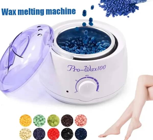Original Pro Wax 100 Professional Hair Removal Wax Heater & Warmer Machine – 100W Fast Melting, Multi-Wax Compatible, 1-Year Official Warranty for Salon & Home Use