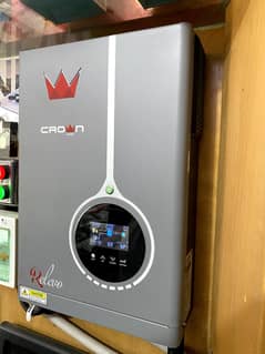 Hybrid Solar inverter Crown  3.6 KW  with warranty card