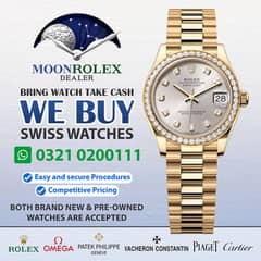 Get Cash / Rolex Cartier Omega Hublot Chopard Breitling Rado Tag Heuer