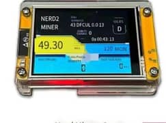 NERD MINER V2    BTC MINER   BTC LOTTERY MACHINE