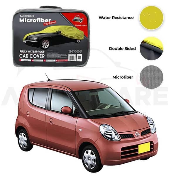 Nissan Moco Microfiber Car Cover for Models 2006-2011 - Weather Resistant and Custom Fit