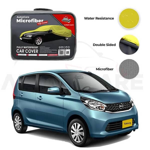 Nissan Dayz Microfiber Car Cover for 2013-2019 Models - Weatherproof Protection