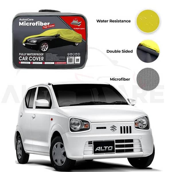Suzuki Alto Car Top Cover - Microfiber Waterproof Protection for Models 2019 to 2025