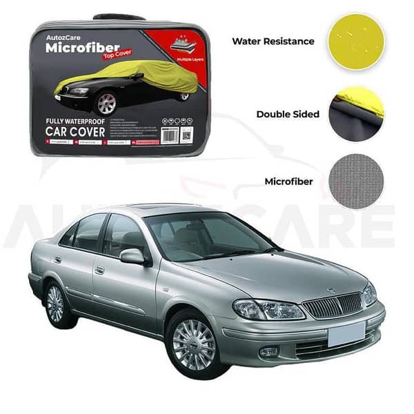 Nissan Sunny Microfiber Car Top Cover - Model 2005-2010
