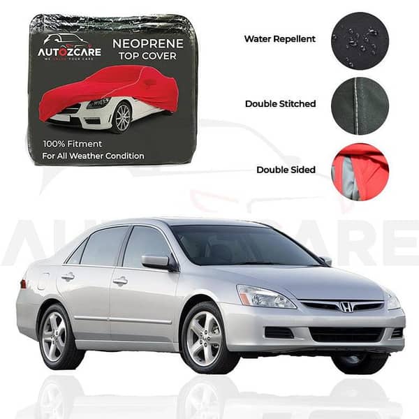 Honda Accord Neoprene Car Cover for Models 2002-2007