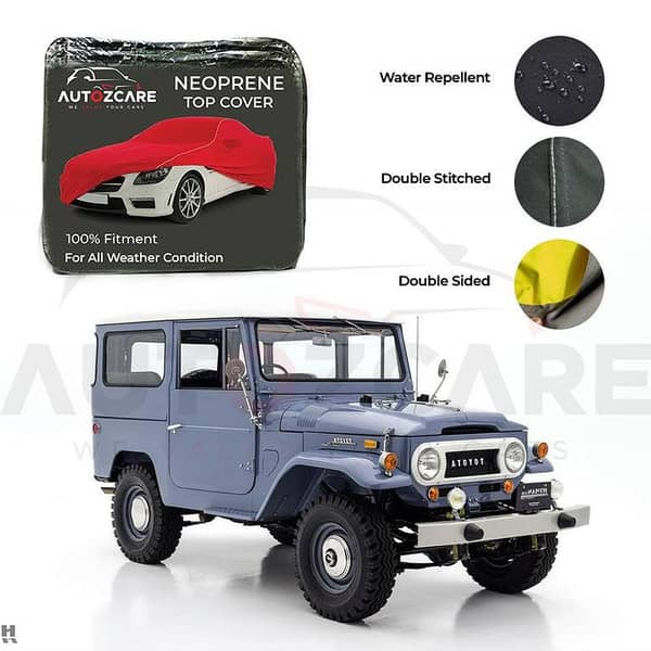 FJ40 Neoprene Waterproof Car Cover for All-Weather Protection
