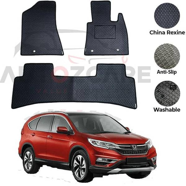 Honda CR-V 3PC Rexine Floor Mats for Models 1997-2001 in China