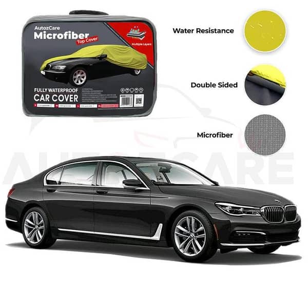 BMW 7 Series Microfiber Car Top Cover - Model 2016-2022