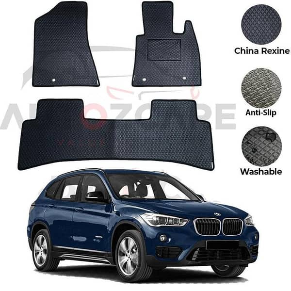 BMW X1 China Rexine Floor Mat 4PCS - Model 2016-2025
