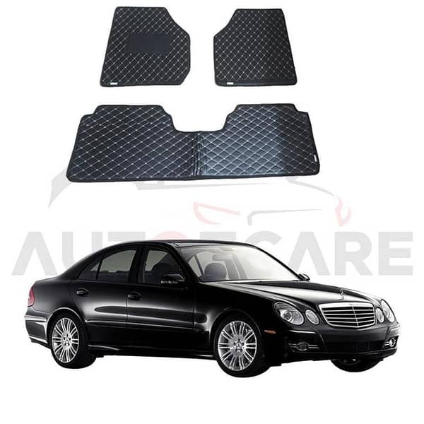Mercedes E200 7D Floor Mat ( Flat Style ) 5PCS - Model 2002-2009