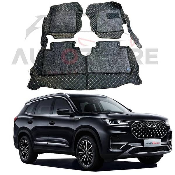 Chery Tiggo 8 Pro 9D Custom Floor Mats for 2022-2025 Models
