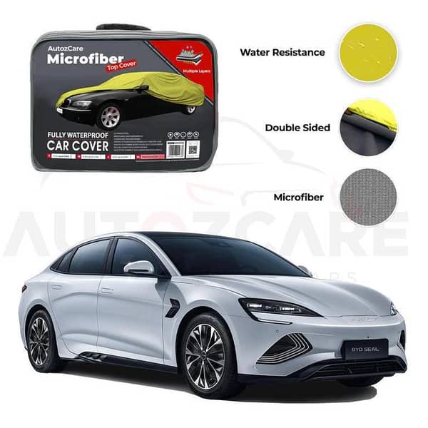 BYD Seal Microfiber Car Cover for Model Years 2024 and 2025
