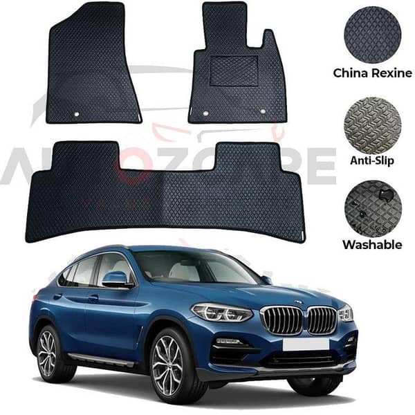 BMW X4 Series Rexine Floor Mats (4PCS) for Models 2014-2018 in China