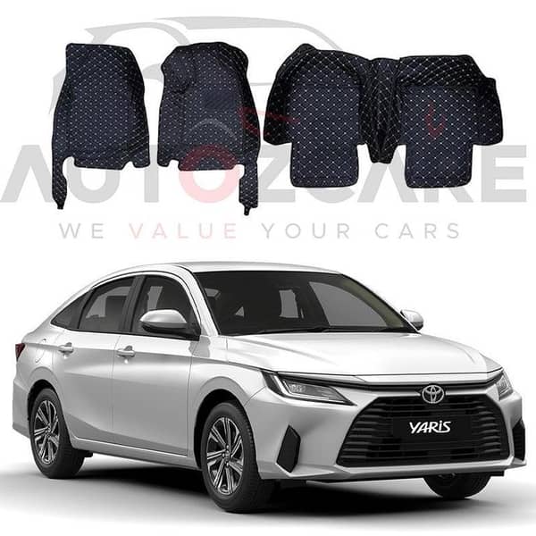 Toyota Yaris 7D Floor Mats - Model 2020-2025