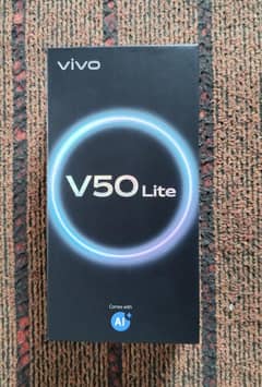 Vivo v50 lite 4g with 8gb Ram and 256gb Rom
