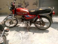 A united bike is for sale