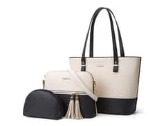 3 pcs elegant Handbags