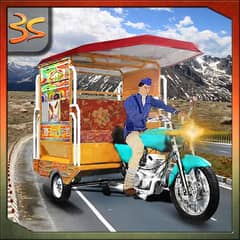 chingchi Rickshaw for sell new condition contact 03064433167