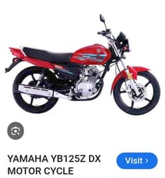 Yamaha YB1 125 Z , DX available Zero Meter