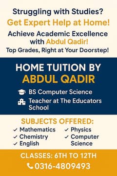 Home Tutor Special for Oxford Syllabus
