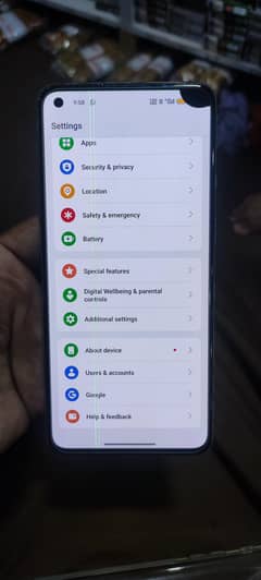 Oneplus 8t 12gb 256gb screen ma 2 lines