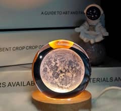 Beautiful crystal lamp