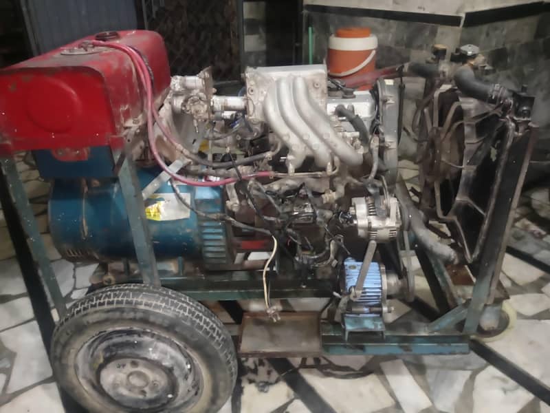 7.5 kva generator in running condition 0