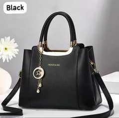 Women's Rexine Plain Hand bag