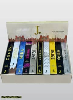 J. 6pcs pocket perfume set with free delivery